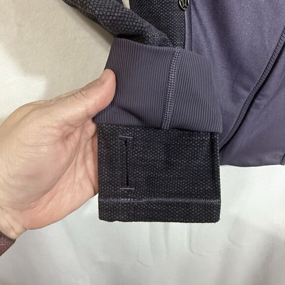 Lululemon Emerge Renewed Jacket Nightfall Purple Jacquard Space Dye Women's 6 - Picture 10 of 10